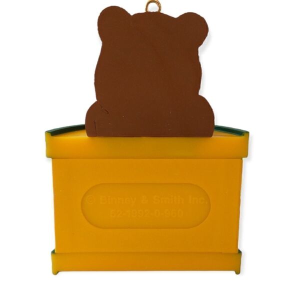 Crayola Ornament Christmas Teddy Bear Crayons Binney Smith Teacher Gift Vtg 1992 - Picture 9 of 16